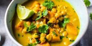 美味可口的薑黃粉美食